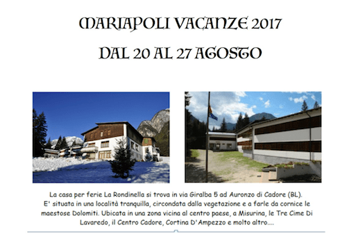 Mariapoli Vacanze - Auronzo di Cadore (BL)