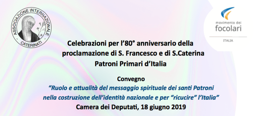 Celebrazioni per l’80° anniversario della proclamazione di S. Francesco e di S.Caterina Patroni Primari d’Italia
