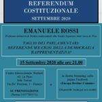 Referendum costituzionale: iniziativa a Firenze - diretta streaming