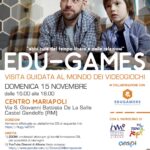 Edu-Games: visita guidata al mondo dei videogiochi - 15 novembre