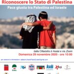Riconoscere lo stato di Palestina - Domenica 29 Novembre ore 10.00