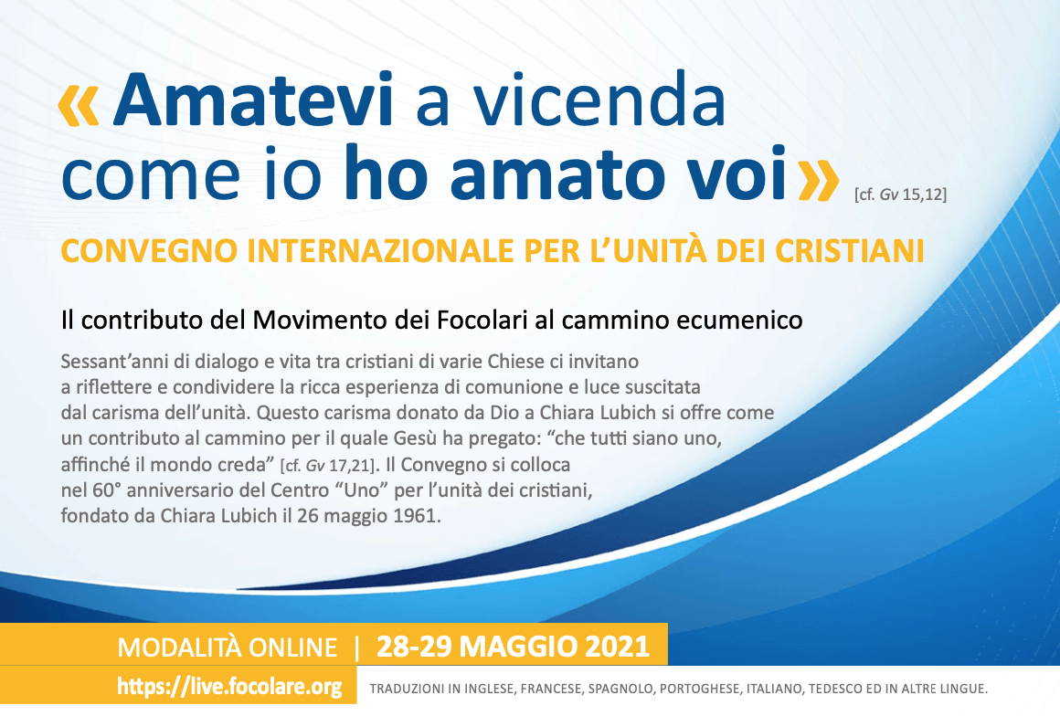 Convegno Internazionale per l'Unità dei Cristiani - 28/29 maggio