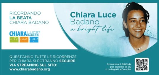 Ricordando la beata Chiara Luce Badano. Sassello 29/30 ottobre 2021