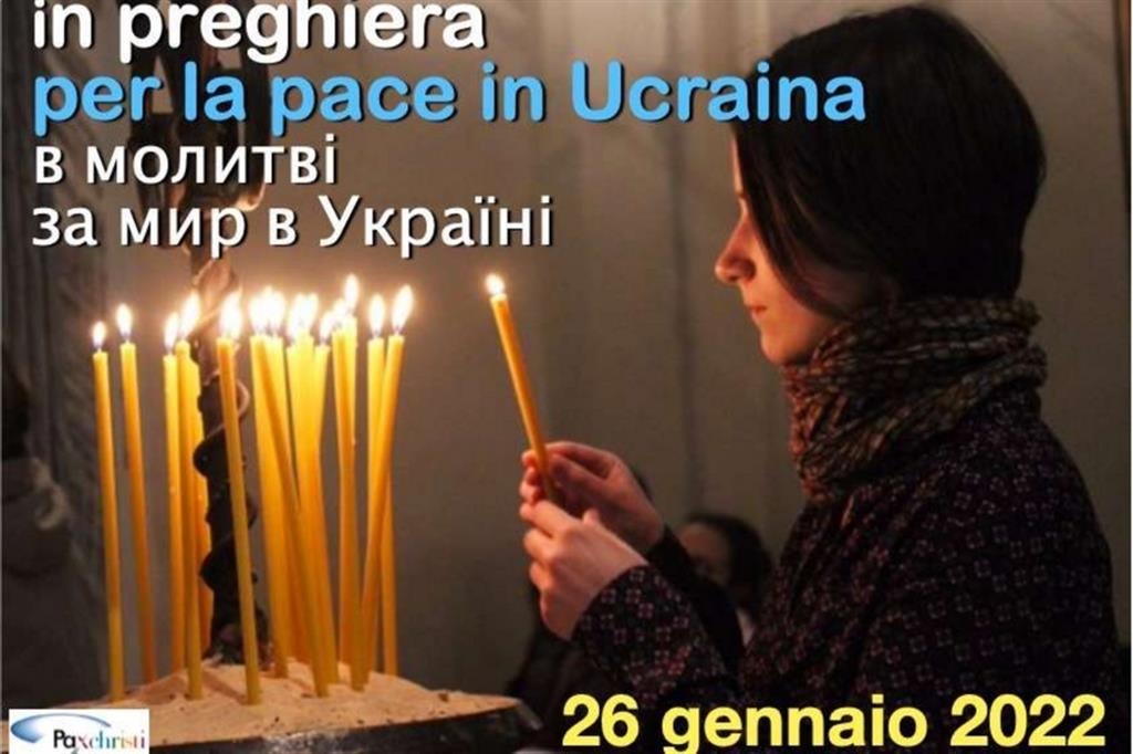 In preghiera, per la pace in Ucraina, 26 gennaio 2022