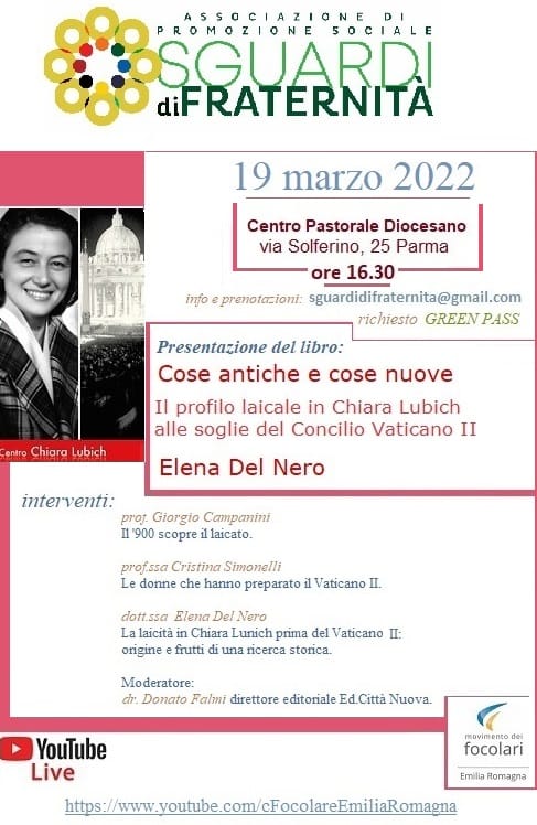 Parma, presentazione del libro "Cose antiche e cose nuove"- 19 marzo
