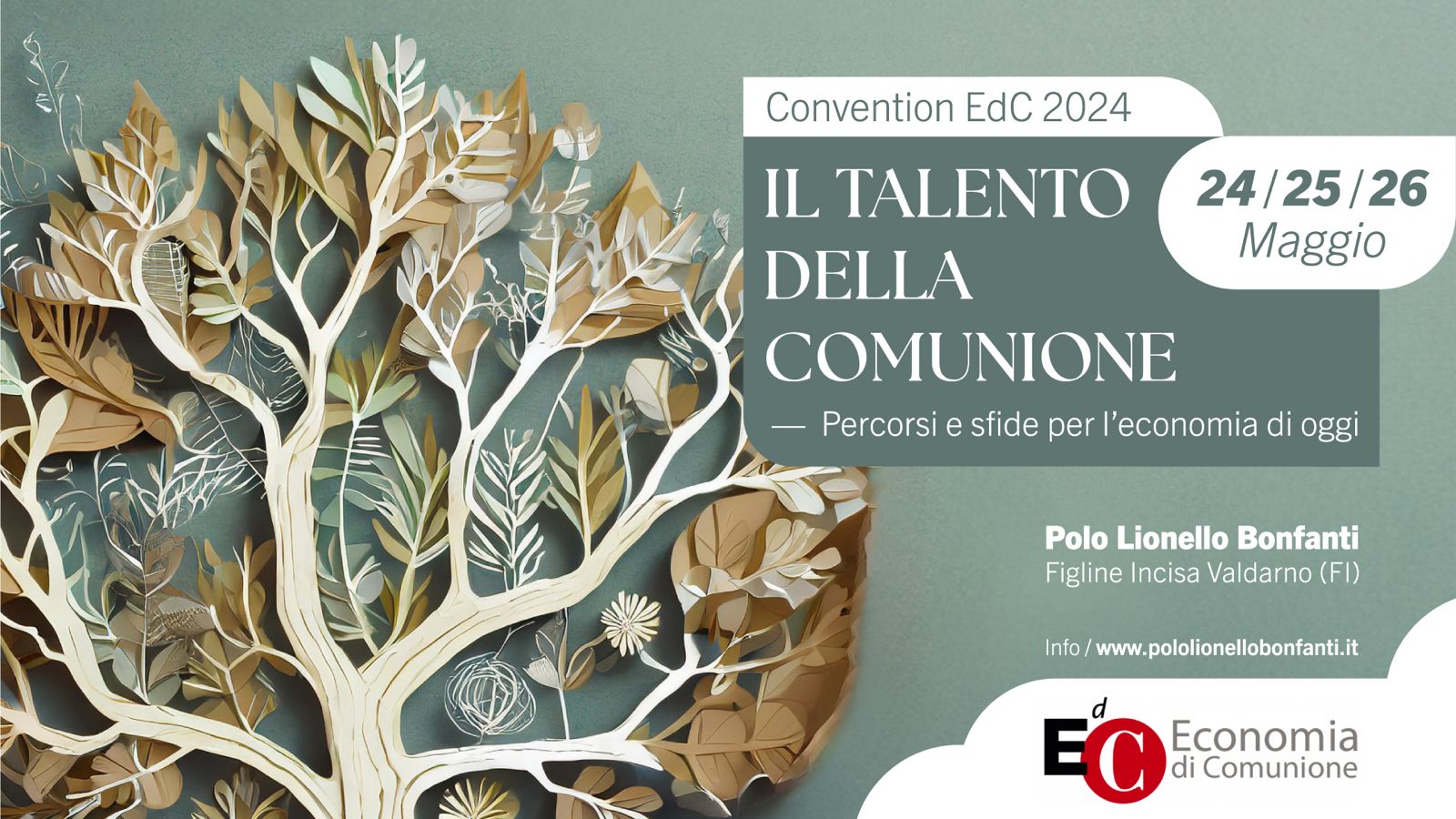 Convention EdC Italia il 24-26 maggio 2024