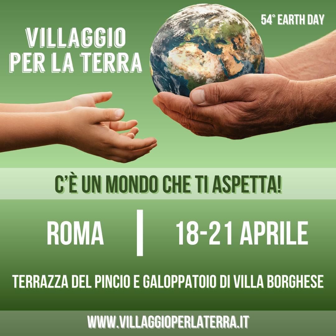 Villaggio per la terra: a Roma dal 18 al 21 aprile 2024