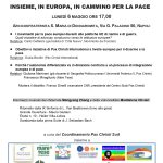 Insieme, in Europa, in cammino per la pace: Napoli 6 maggio 2024